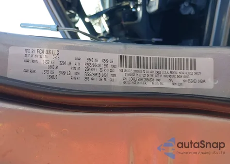 2015 Jeep Grand Cherokee Limited from USA, damaged, VIN 1C4RJFBG2FC854870